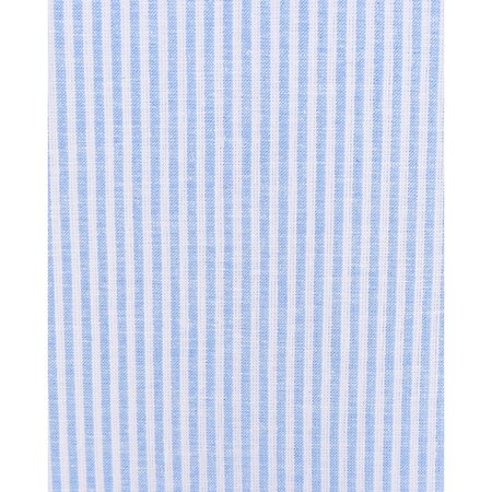Strepen licht blauw - Linnen/katoen