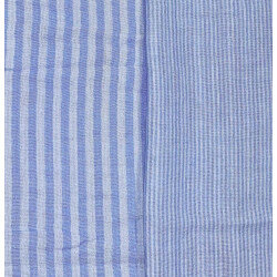 double gauze blauw streep - double gauze