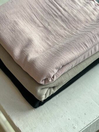 200 x 110 cm uni double gauze beige