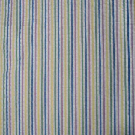 COTTON SEERSUCKER gekleurde strepen joe