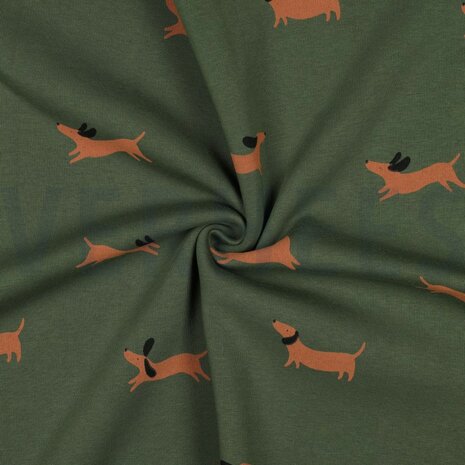 honden groen - sweater