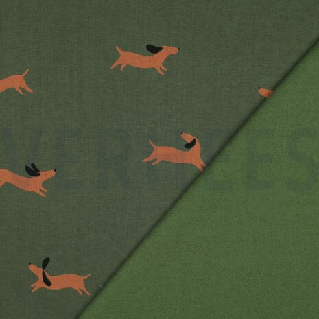 honden groen - sweater