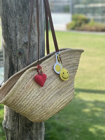 Haakpatroon Bag charm Moederdag