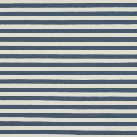 strepen jeans - french terry