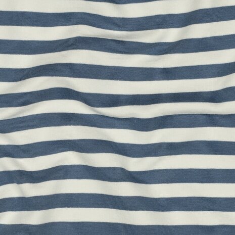 strepen jeans - french terry