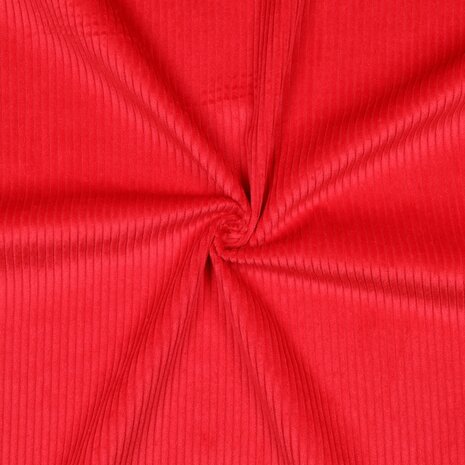 Rood - Ribfluweel 