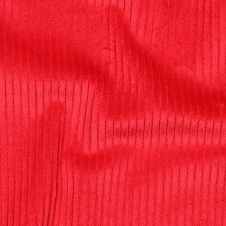 Rood - Ribfluweel 