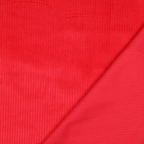 Rood - Ribfluweel 
