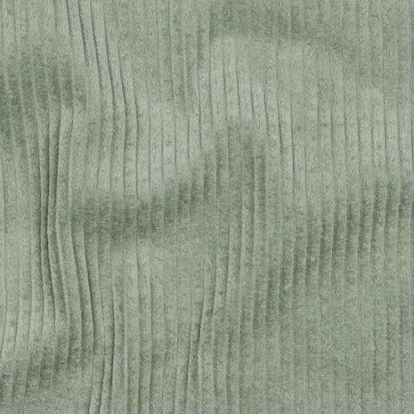 sage- Ribfluweel 