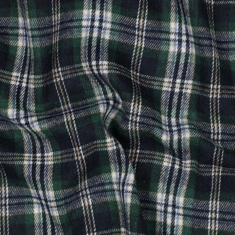 navy ruiten - Flannel