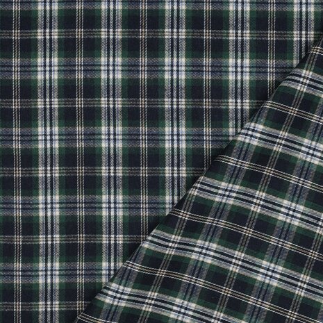 navy ruiten - Flannel