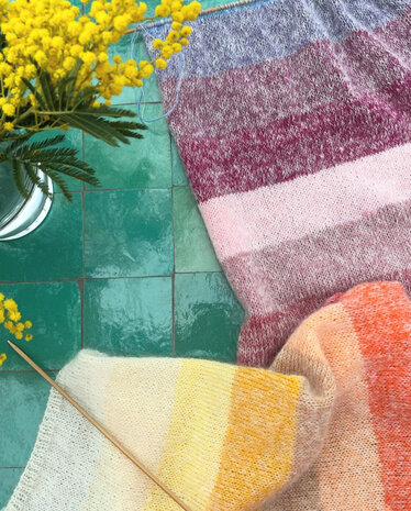 regenboogsjaal pakket