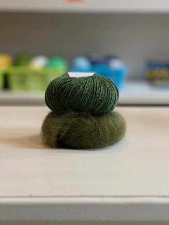 Breipakket Novice slipover Kaki