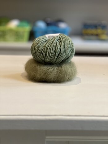 Breipakket Novice slipover sage