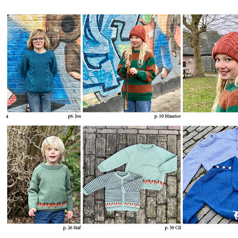 Boven de wolken 34: breien voor jongens (papieren boekje)