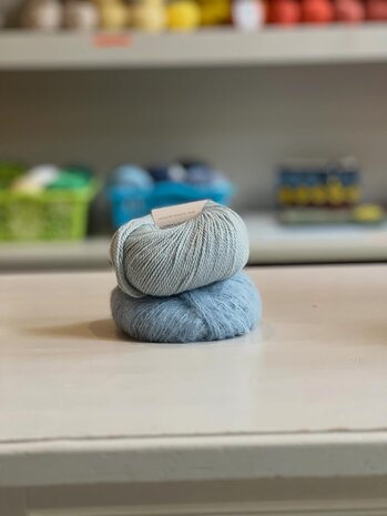 Breipakket Sophie hood LICHT BLAUW