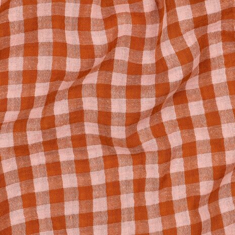 vichy pink- double gauze