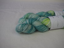 ML Spikkels groen en fluo geel