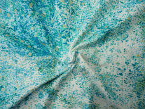 birds eye ocean - double gauze