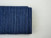 camino donker blauw - double gauze