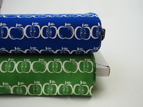 Canvas appel blauw