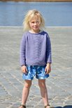 Breipakketje raglan trui met schelpje