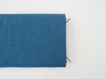 Licht blauw met structuur - canvas