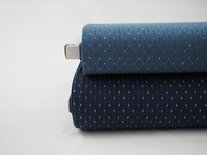 donker blauw met structuur - canvas