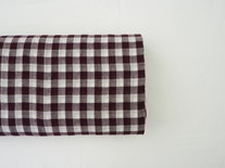check bordeaux - triple gauze