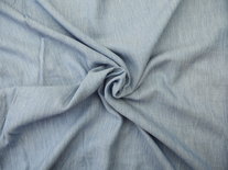 Karline blauw - viscose linnen