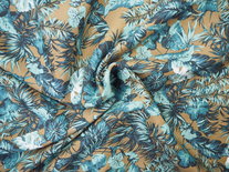 Palm forest viscose