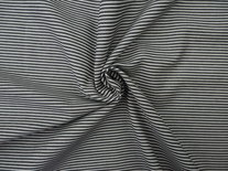 Grijs striped demin