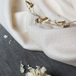 dobby off white - viscose