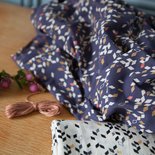 twist dark blue - katoen