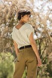fluo streepjes - viscose (ida top)