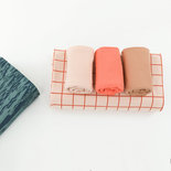 French Terry Grid - eveningpink