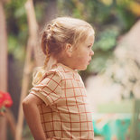 French Terry Grid - eveningpink