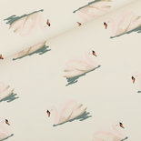 lycra swan - cloud white
