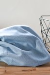 Cotton Flamé Interlock faded blue- sweater