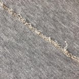 coupon 28 sweater met lurex licht grijs - sweater