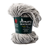 Borgo di pazzi Amore Cotton Macramé licht grijs
