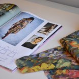 bloemen digitaal voor de Marion jurk - viscose