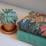 bloemen digitaal voor de Marion jurk - viscose