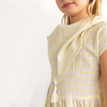Sari Fluor geel - katoen/viscose