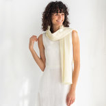 Sari Fluor geel - katoen/viscose