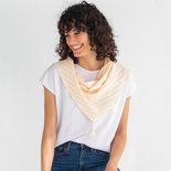 Sari Fluor oranje - katoen/viscose