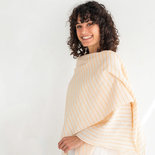Sari Fluor oranje - katoen/viscose