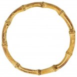 bamboe handvaten rond