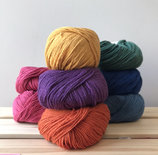 Haakpakket grote jute draagtas in vrolijke kleuren #2