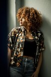 Monet voor Alia blouse zwart - viscose